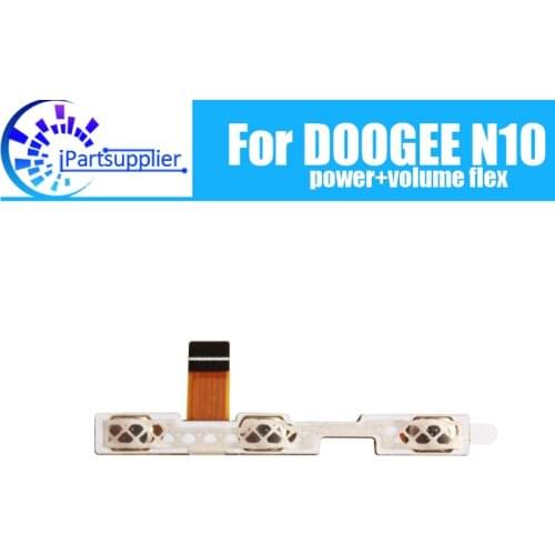 DOOGEE N10 Side Button Flex Cable 100% Original Power + Volume button Flex Cable repair parts for DOOGEE N10