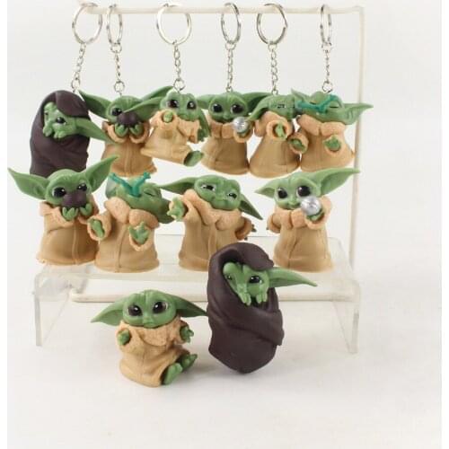 6Pcs Star Master War BB8 5-7cm Doll Action Figure Toys Deco Ornaments Collection Model