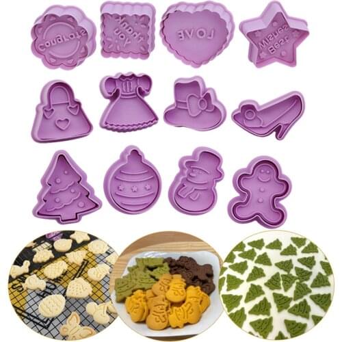Cookie tools cutter set molds pastry fondant cake decorating frame Forms for cookies baking accessories Confectionery equipment