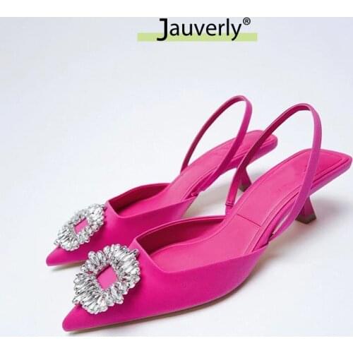 JAUVELRY Women's Shoes With A Strap