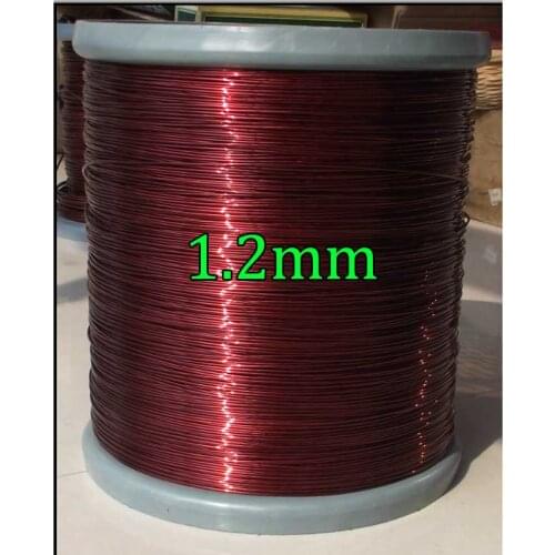 Cltgxdd 1.2mm New Polyester Enameled Wire , Enamelled Round Copper Wire QZ-2-130