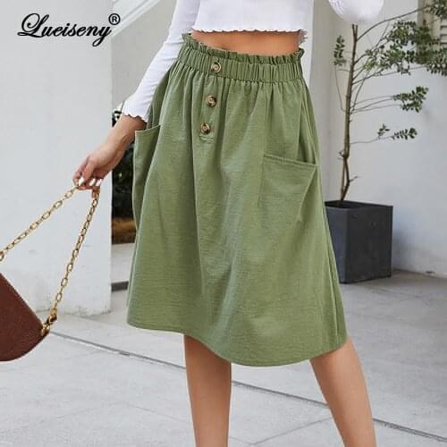 Женские летние юбки LUEISENY China At AliExpress
