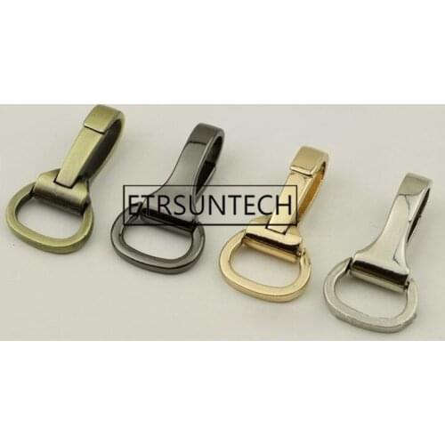 500pcs Metal Snap Hook Trigger Lobster Clasp Clip Spring Gate for Leather Craft Bag Strap Belt Webbing Keychain