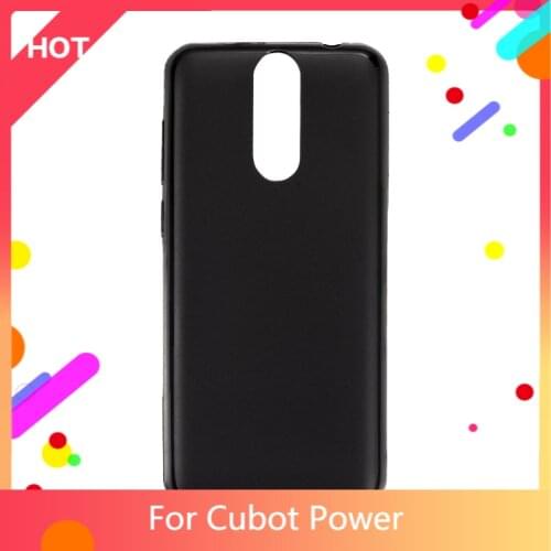 Power Case Matte Soft Silicone TPU Back Cover For Cubot Power Phone Case Slim shockproof
