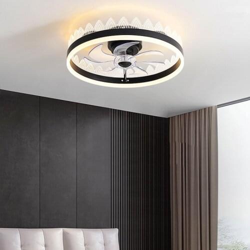 Nordic decoration home led lamp with ceiling fan without blades bedroom ceiling fan with remote control ceiling fans with light