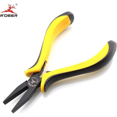 RDEER 5''/125mm Flat Nose Pliers Shear Sharp Crimping Tool Cutting Plier Wire Strippers Multi-tool Hands Tools