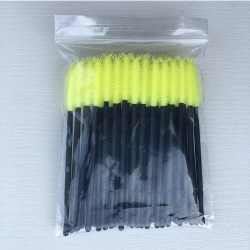 10000pcs 200 Bags Silicone Make up Brush One-Off Disposable Eyelashes Brush Wand Applicator makeup accessories tools DHL UPS TNT