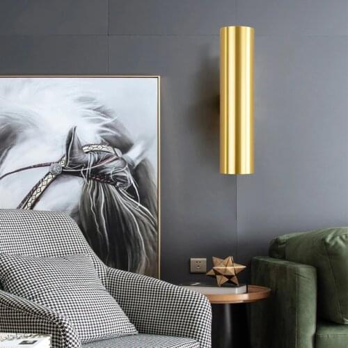 Modern Wall Lights Bedside For Bedroom 12W LED Wall Lamp Living Room Decoration Golden Wall Sconce Home Lighting Bathroom Light