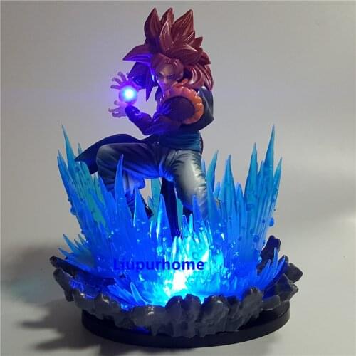 Dragon Ball Z Lampara Super Saiyan 4 GOKU Led Night Lights Anime Nightlight Dragon Ball Super Goku Decorative Desk Lamp Toys MY