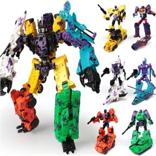 Transformation Bruticus Superion Red Defender Defensor Devastator Combiner