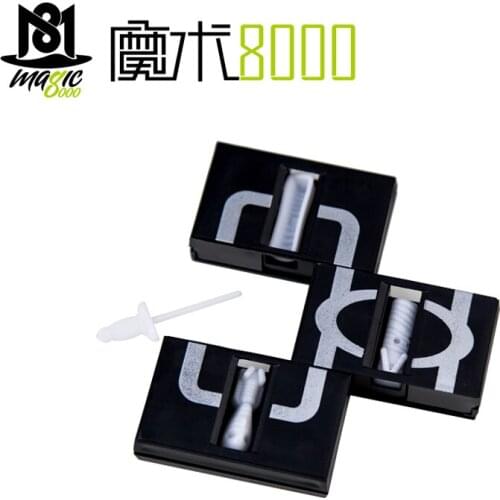 Magic Toys The Whole Is Separated Into Three Parts and Restored Magic Tricks Magician Close-up Magic Gimmick Props