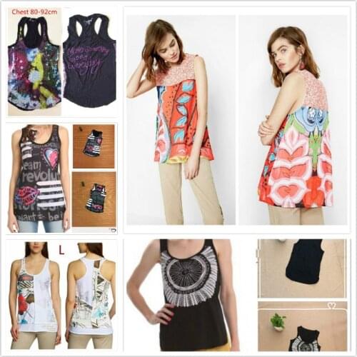 Spanish Deg sleeveless collar vest Many styles 2