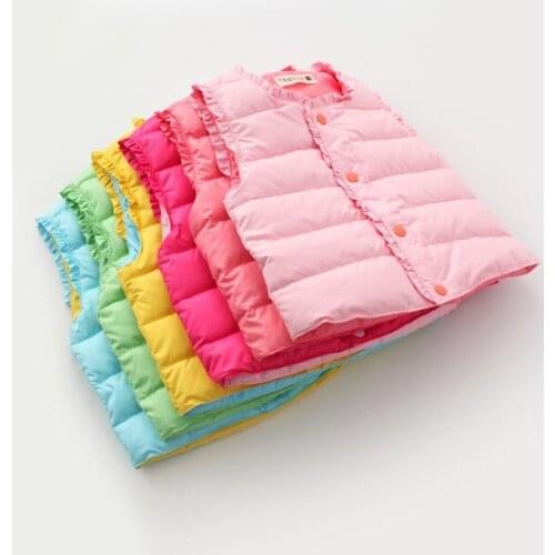 Winter High Quality Children Cotton Vest Child Outerwear Baby Waistcoat Kids Boys And Girls Vest Warm Coat