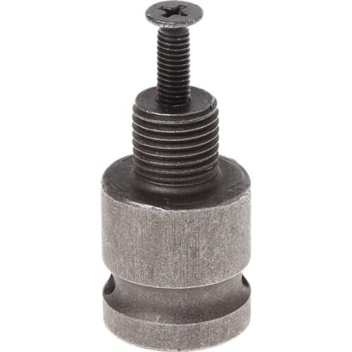 1/2'' Drill Chuck Adaptor For Impact Wrench Conversion 1/2-20UNF With 1 Pc Screw