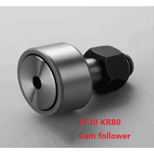 1pcs CF30 KR80 Cam follower Stud type track rollers Needle Roller Bearings