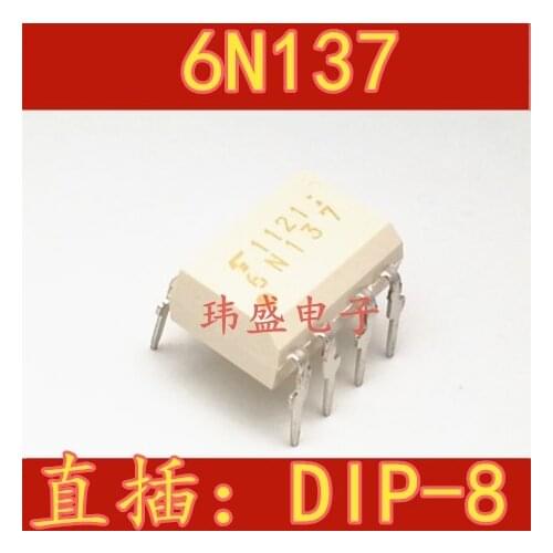 10pcs TLP6N137 6N137 DIP-8