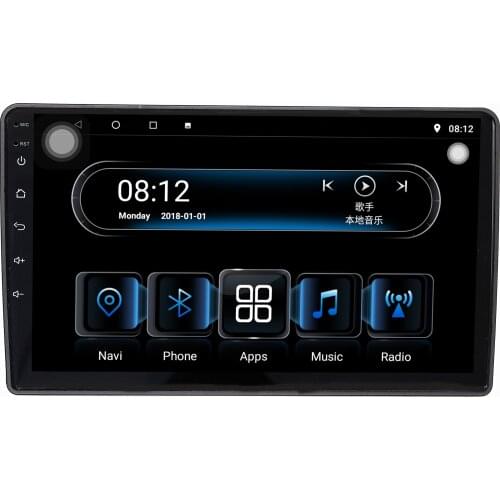 1din 8 core Android9.1 car stereo radio Multimedia Player for Ford transit with map navigation BT mirro link