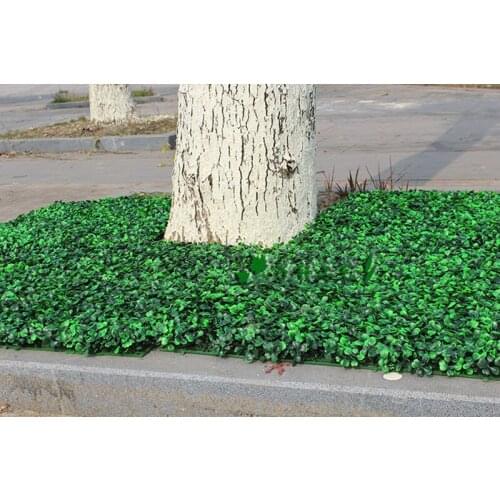 25 X 25cm Artificial Turf Carpet Simulation Plastic Boxwood Grass Mat Green Milan Grass For Home Garden Decoration