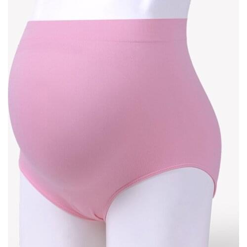 3PCS Anyongzu Elastic Waist Natural Color New Pregnant Women Triangle Underwear 2 color optional maternity panties