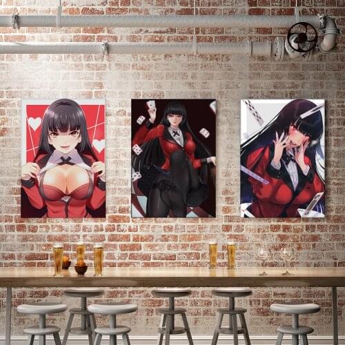 Anime TV Poster Kakegurui Poster Wall Poster Wall Decor For Home Room