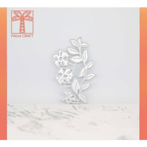 Floral wild flower leaf metal die cutting dies 2020 DIY decorative Scrapbook Paper Card making die cut Crafts embossing Stencil