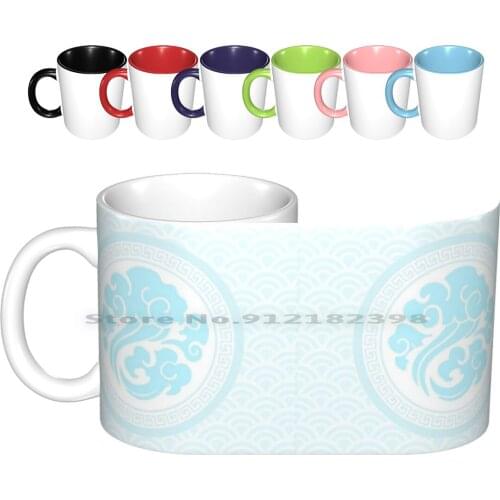 Gusu Lan Logo Ceramic Mugs Coffee Cups Milk Tea Mug Mo Dao Zu Shi The Grandmaster Of Demonic Cultivation Gusu Lan Yiling Han