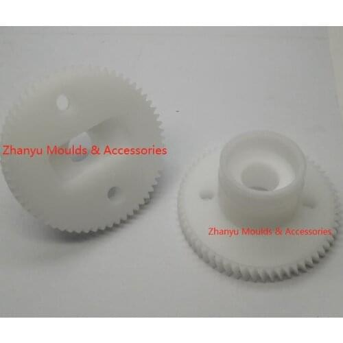 Geared wheel 590202032 and 590202052 for Agiecharmilles , 1pcs 590.202.032 and 1pcs 590.202.052 as one set
