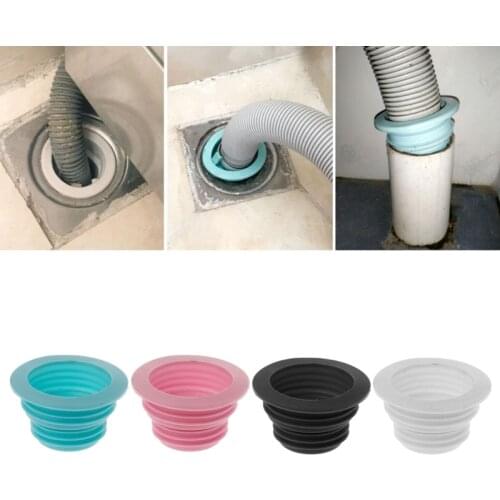 Silicone Pipe Seal Plug Ring Sewer Floor Drainer Wash Machine Pipe Connector