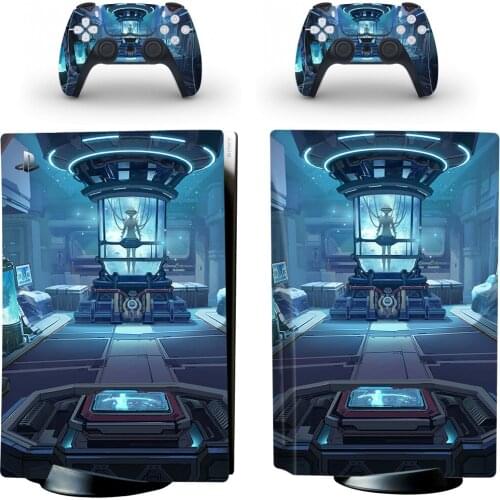 Girl Style PS5 Disc Edition Skin Sticker for Playstation 5 Console & 2 Controllers Decal Vinyl Protective Skins Style 1