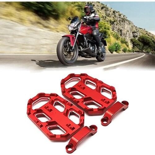 Motorcycle Foot Peg Pedal Footrest Extension Footpeg Enlarger for Honda NC700X NC700S 2012-2014 NC750X NC750S 2014-2018