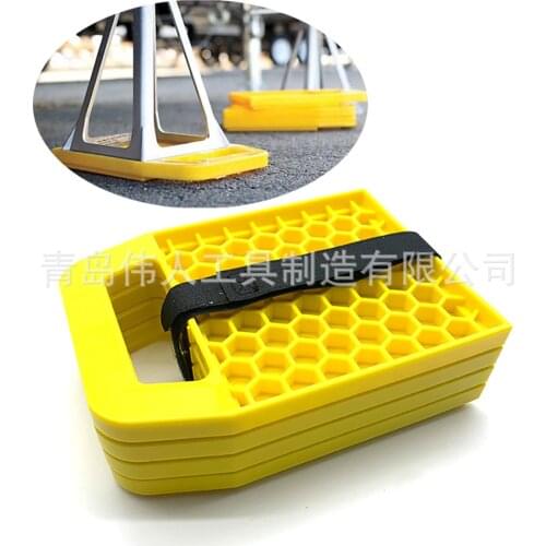 2Pcs RV Stabilizer Jacks Camper Leveling Blocks Heavy Duty Leveling Blocks For Trailer Camper Motorhome Balance Accessories