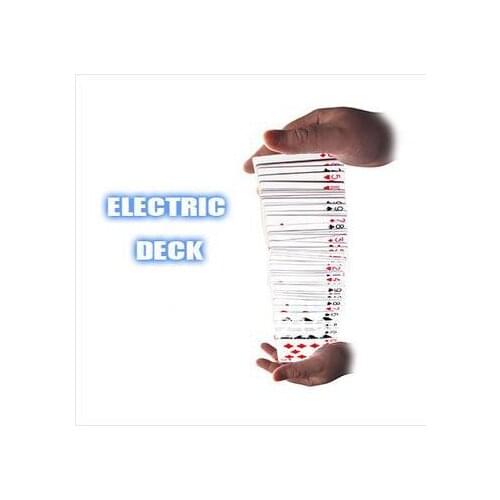 Free Shipping Electric Deck - Magic Trick,Stage Magic Props,Close Upmagic,Mentalism,Comedy,Illusions,Magia Toys Classic Magie