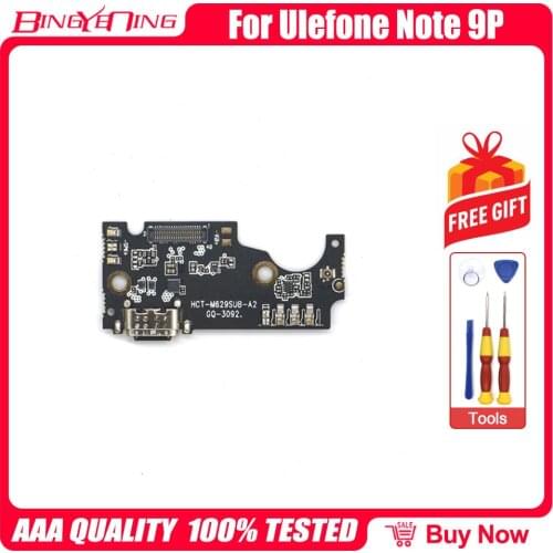 BingYeNing New Original For Ulefone Note 9P USB Charging Dock jack plug connector socket Port USB Port Charging Board
