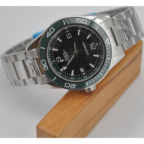 2021 New CORGEUT Pagani design Men Automatic Mechanical Wristwatch Top Brand Sapphire Stainless Steel Waterproof Reloj Hombre