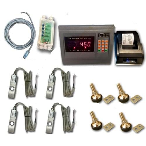 Diyoubo drb-a10 weighing display instrument homemade small weighbridge complete set of accessories 10-25t Tape printing