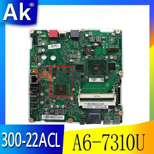 For Lenovo AIO 300-22ACL 300-23ACL All-in-One computer motherboard A6-7310U 1G GPU 00UW126 00UW127 6050A2741901 100% test work