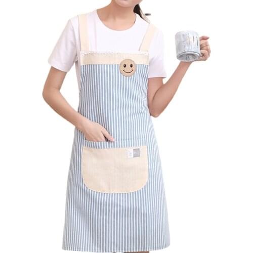 Hot Sale Cooking Kitchen Apron For Woman Men Chef Waiter Cafe Shop BBQ Hairdresser Aprons Bibs Kitchen Accessory