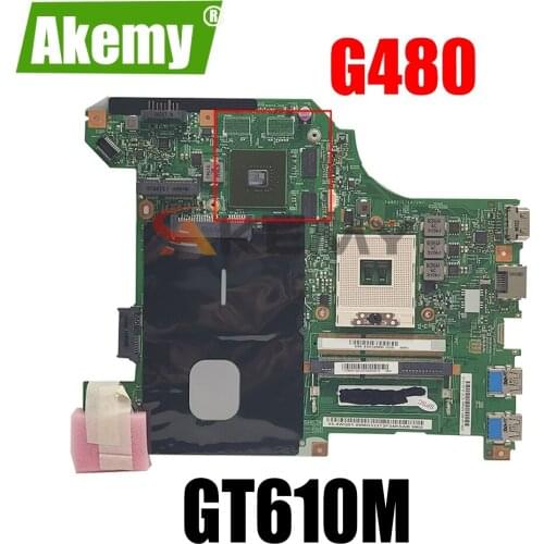 LG4858L MB 11326-1 Laptop motherboard for Lenovo G480 original mainboard GT610M