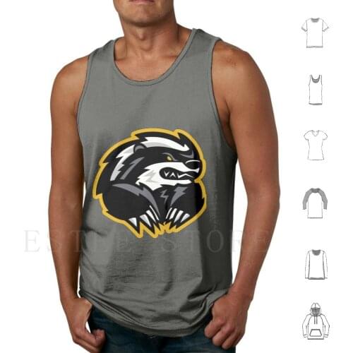 Honey Badger Angry Tank Tops Vest Sleeveless Badger Honey Badger European Badger American Badger Badger Pig Badger Dog