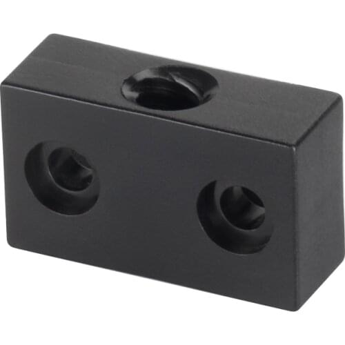 3D Printer Nut Support Trapezoid T8 Lead Screw Nut Seat Support Lead 8mm Pitch 2mm For Ender 3 CR10 CR10S Lead Screw Nut Bracket