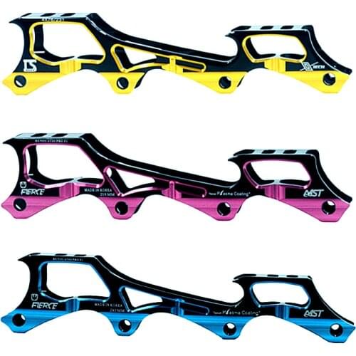 Rockered FIERCE MST Rocker Frames Replacement For SEBA Powerslide Banana Basin Slalom Skates Base Rocking 219 213 243mm Frames