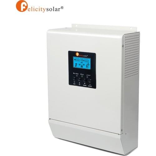 Felicity Solar pure sine wave off grid hybrid solar inverter 2kva built in 60A MPPT solar charge controller
