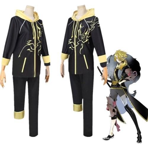 Touken Ranbu Online Shishiou Cosplay Costume Daily Cloth Halloween Costumes for Women Men Custom Made