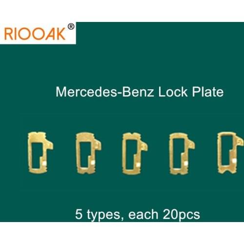 100pcs/lot Car Lock Reed Plate For Mercedes Benz For Honda Half Locking Plate Auto Lock Repair Accesories Locksmith Tool