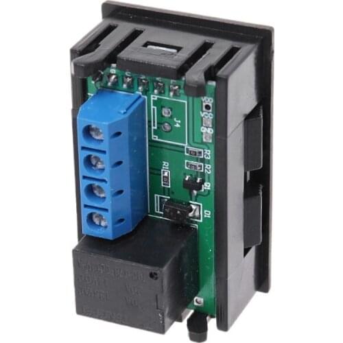 12V Timer Delay Relay Module Digital LED Display Cycle 0-999 Adjustable Relay
