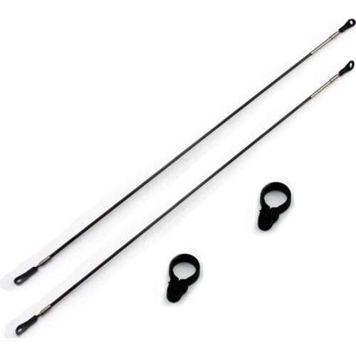 2Pcs Tarot 450PRO DFC 356mm Carbon Fiber Tail Control servo linkage rod set