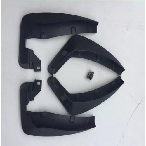 4PCS/set Mudguard FIT For 2009-2016 KOLEOS 1 Fender mud flaps Set soft Plastic Splash Guards special fender