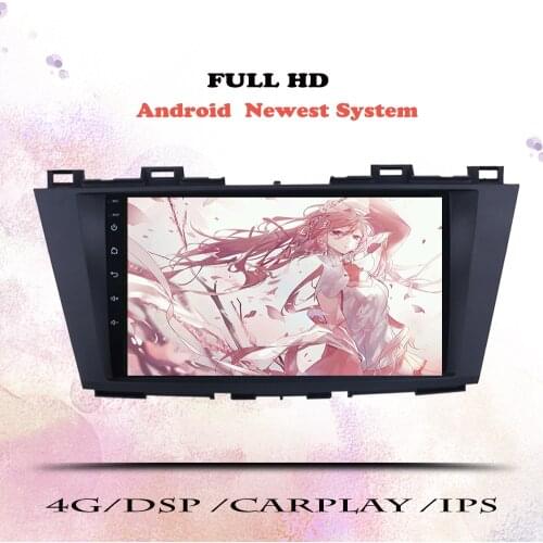9" IPS Android 10.0 For Mazda 5 2010 2011 2012 2013 DVD Car Radio Multimedia Video Player Navigation GPS Octa Core Head Unit
