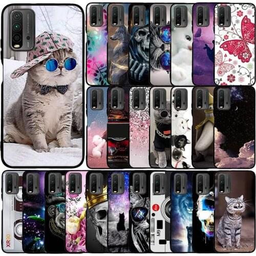 Case For Xiaomi Redmi 9T Case 6.53" Soft Silicon TPU Covers For Xiaomi Redmi 9 Power Bumper Bag Fundas Coque Shell