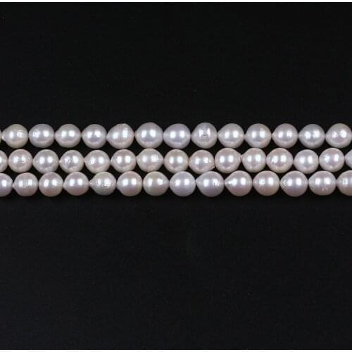 Cheap 7-8mm White Genuine Freshwater Cultured Edison Pearl Hot Sale Product